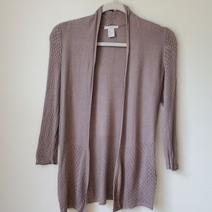 H&M light weight cardigan small 3/4 sleeve